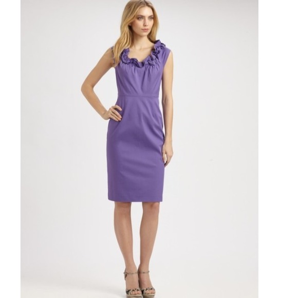 KEEPING IT! ELIE TAHARI Roxanna Dress Lilac