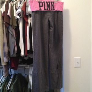BUNDLE* Victoria's Secret Bling Yoga pants.
