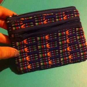 Handmade pouch from Guatemala!