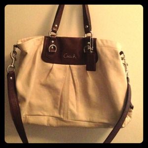 Used Coach bag needs more loving..