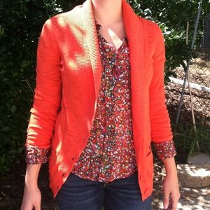 Simply Orange Cardigan