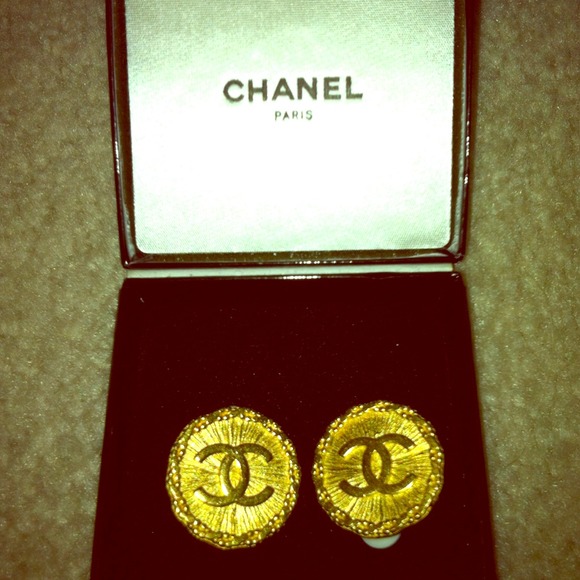 Authentic Chanel Earrings vintage