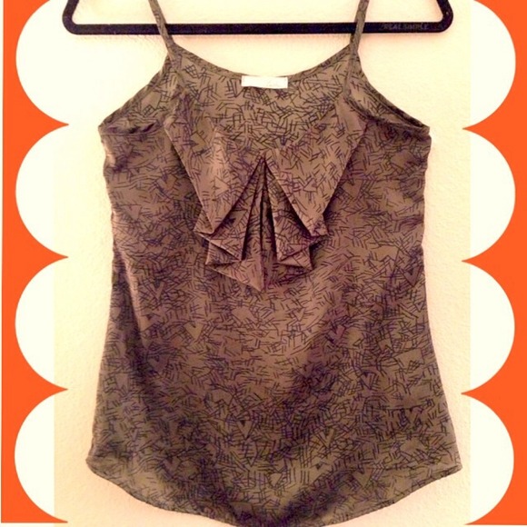 Super cute olive green tank top! XS, Lush Brand