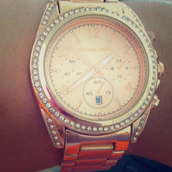 Rose Gold Michael Kors women's watch