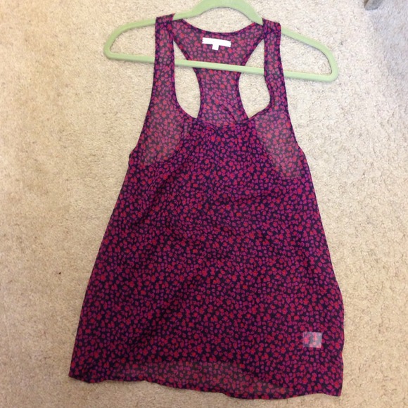Cute, sheer tank from Madewell (Eliot brand)