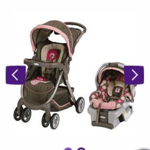 💢💢Sold💢💢.    Car seat with holder and stroller