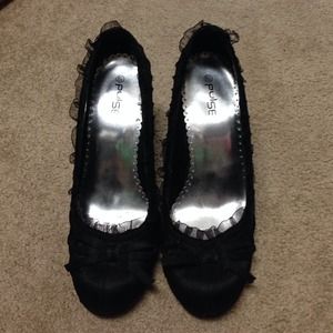 Black heels