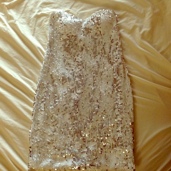 BUNDLE Sequin Tube Dress & blazer