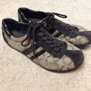 Coach sneakers. Used