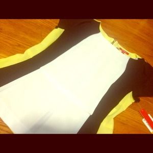 *bundled*Xoxo peplum colorblock top