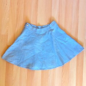 [SOLD!] American apparel denim circle skirt