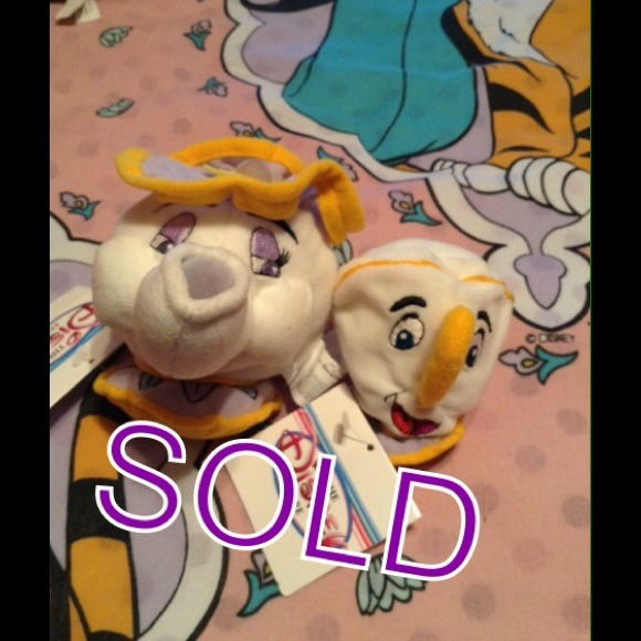 SOLD Disney Beauty & The Beast Mrs. Potts & Chip - Picture 1 of 4