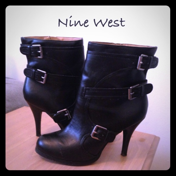 Nine West Boots - Nine West Ankle Buckle Boots