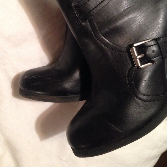 Nine West Ankle Buckle Boots - Picture 4 of 4