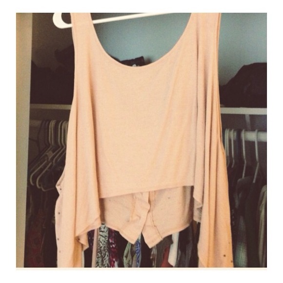 Tops - Studded crop top & striped cardigan bundle!