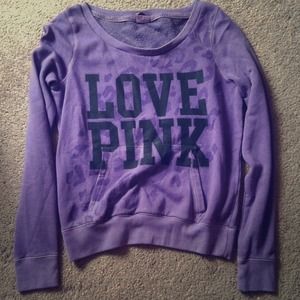 Victoria's Secret PINK Purple sweater size medium!