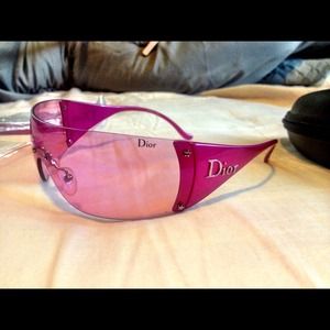 Dior pink sunglasses