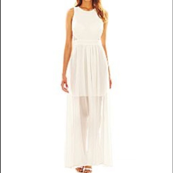 Bisou Bisou illusion-cutout dress