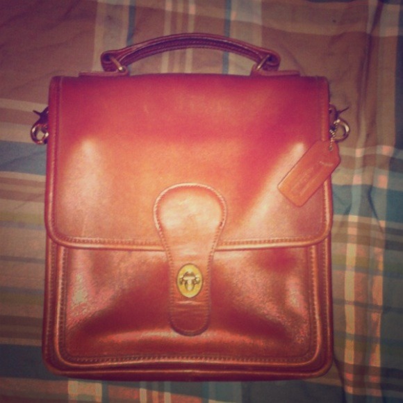 Vintage Authentic Leather Coach