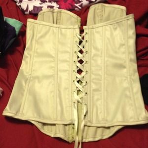 Light green corset