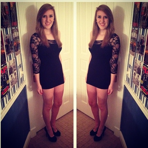 Black homecoming dress