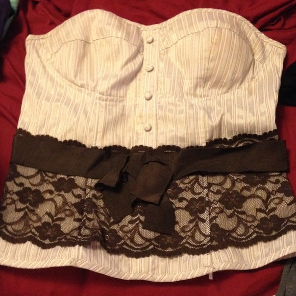 Fancy top strapless