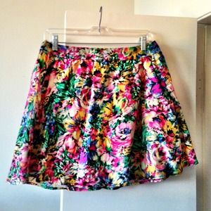 Floral skirt