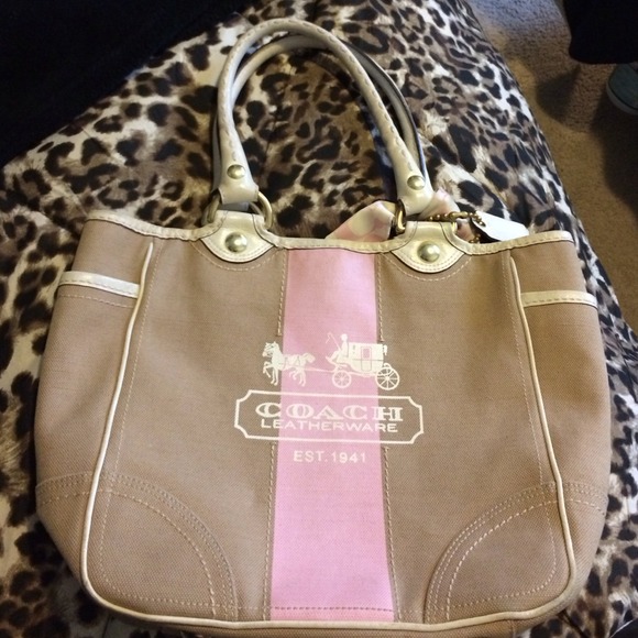 BUNDLE Coach purse AND Forever 21 duffle bag