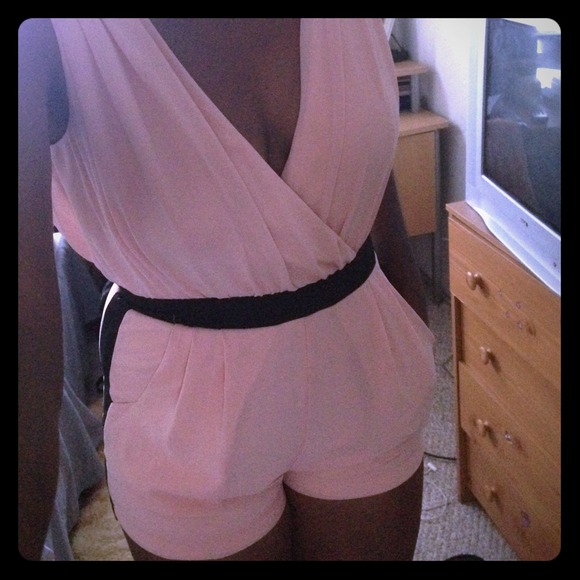 Jumpsuit short. Very classy yet sexy.