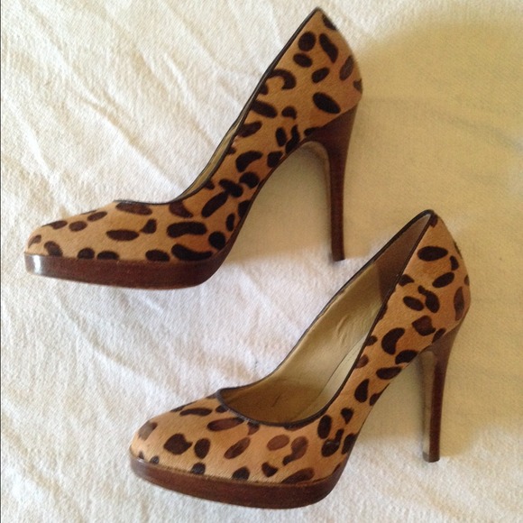 Steve Madden Leopard heels pumps - Picture 2 of 2