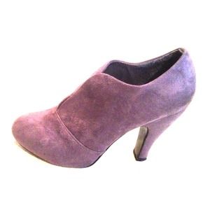 Suede heels