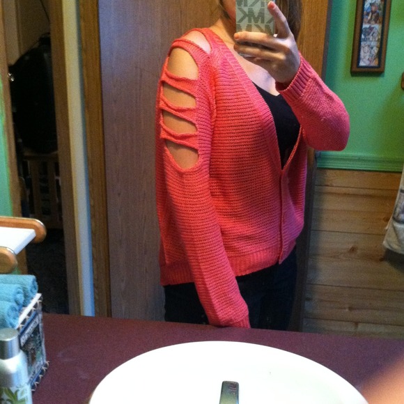Pink sweater