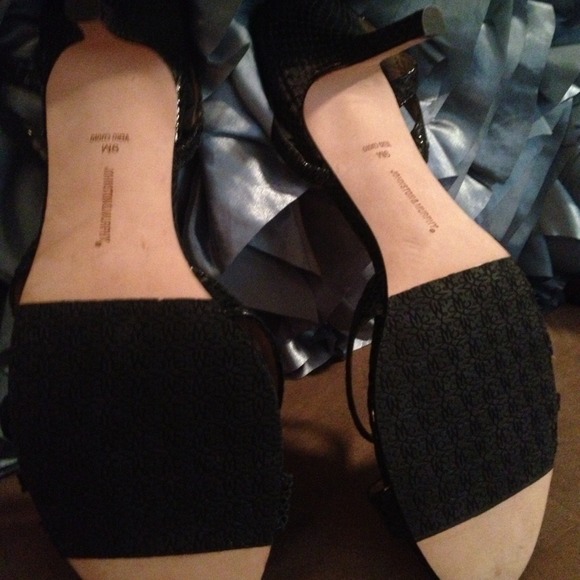 REDUCED!NWOBJohnston & Murphy Snakeskin Slingbacks - Picture 2 of 4