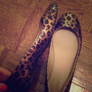 J Crew tortoise ballet flat