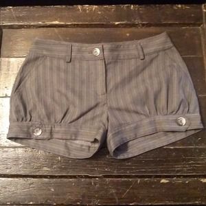 Grey bubble shorts