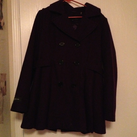 Dark purple peacoat. Never worn!