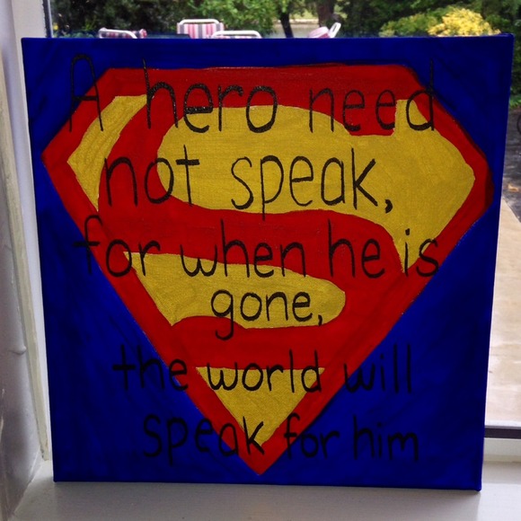 Superman Custom Painting