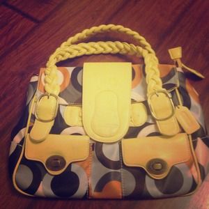 Multi-colored Coach bag