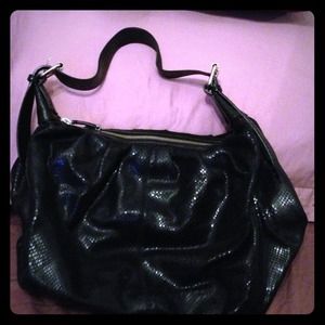 NWOT Calvin Klein black hobo