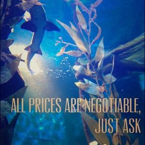 I negotiate!