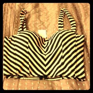 Stripped crop top