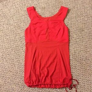 Lulu lemon orange/coral workout top