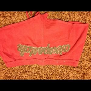 Aeropostale shorty shorts and tomboy shirt bundle.