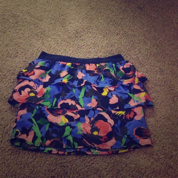 Floral skirt!