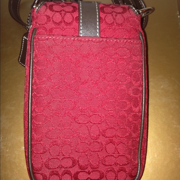 Authentic Red C Signature Pouch - Picture 2 of 2