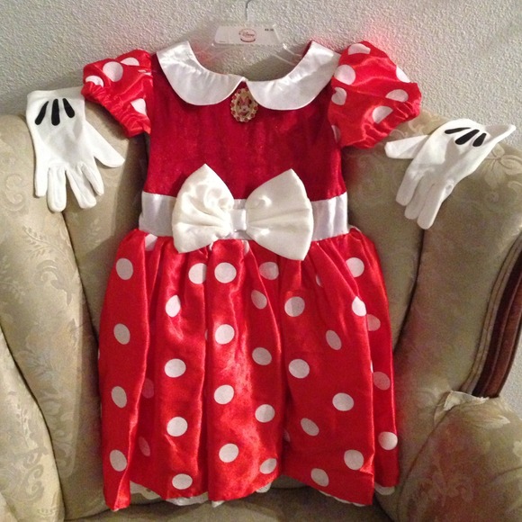 Minnie Mouse dress great for Halloween!!!