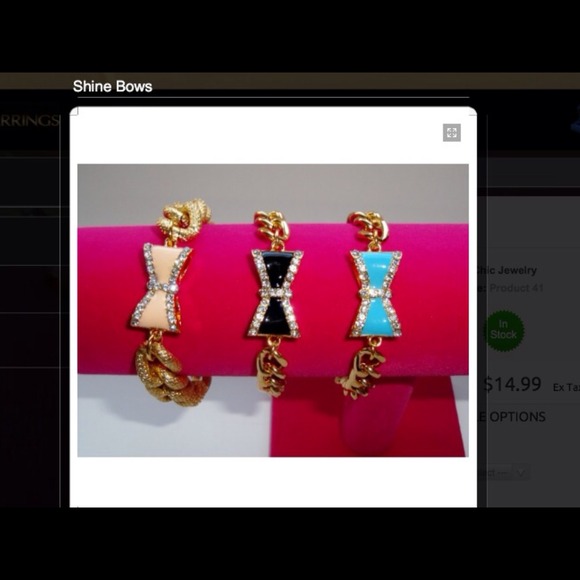 Shine bling bows