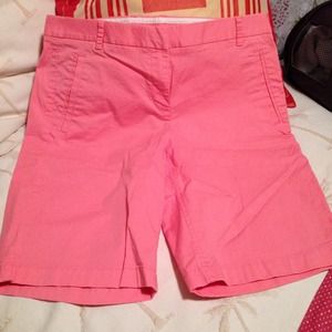 J Crew pink bermuda short, size 8