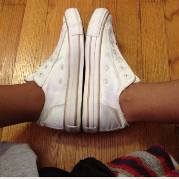 Converse silk sneakers