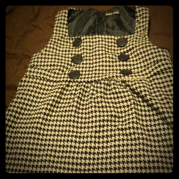 Houndstooth dress